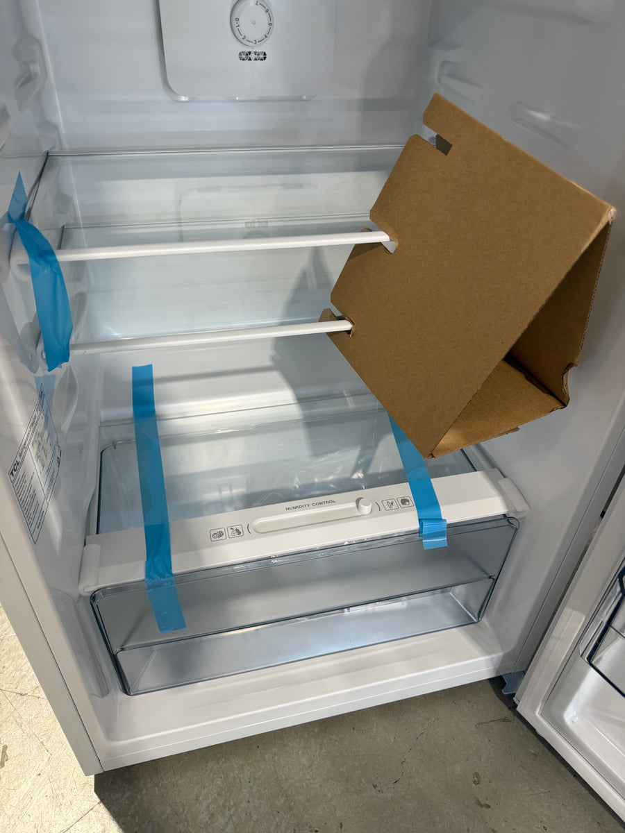 Transportation damaged TCL P220TMW 197L Top Mount Fridge - Second Hand Appliances Geebung