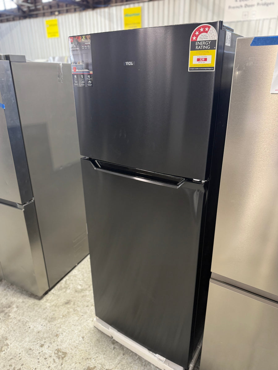 Transportation damaged TCL P454TMB 415L Top Mount Fridge - Second Hand Appliances Geebung