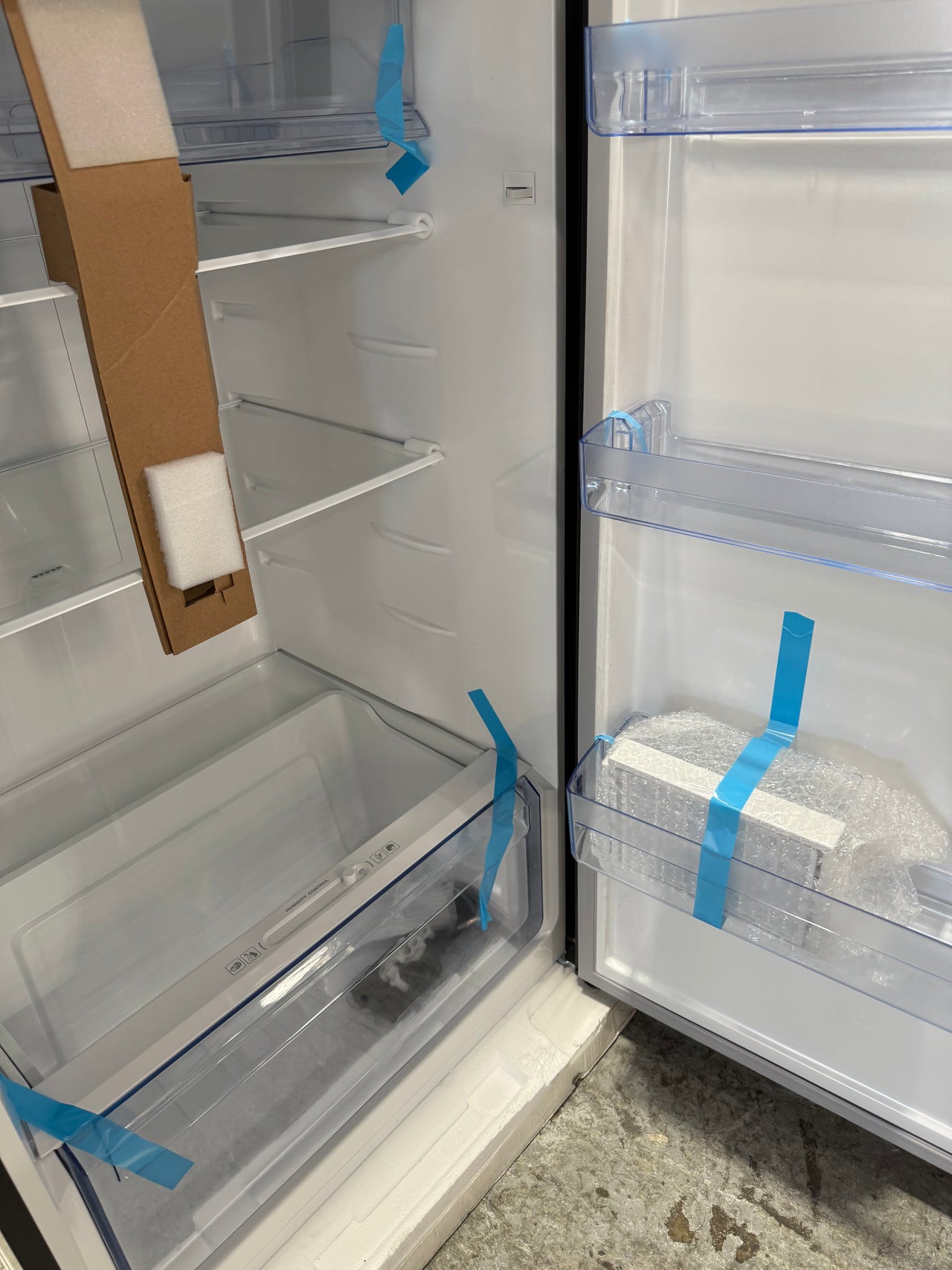 Transportation damaged TCL P454TMB 415L Top Mount Fridge - Second Hand Appliances Geebung