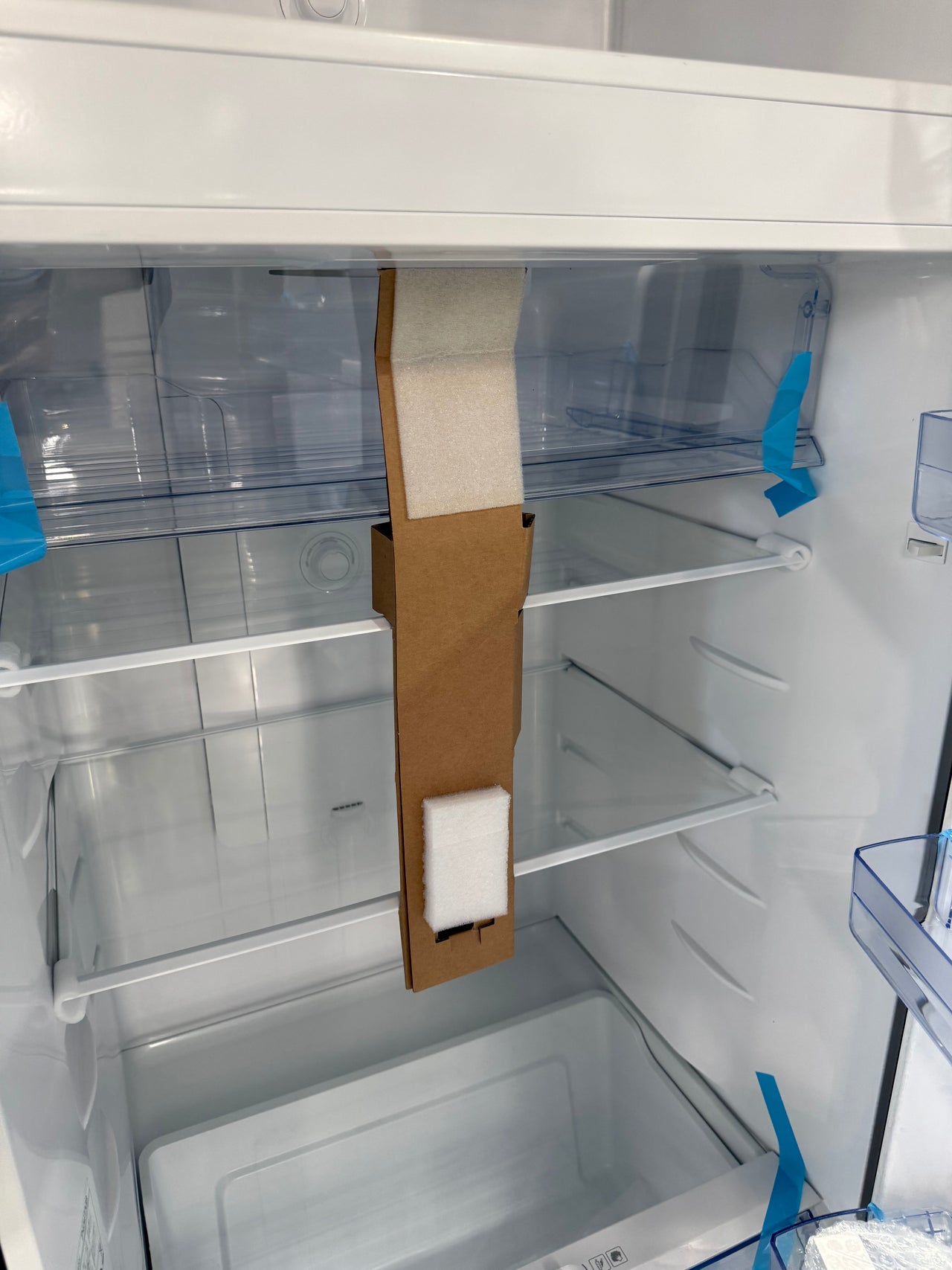 Transportation damaged TCL P454TMB 415L Top Mount Fridge - Second Hand Appliances Geebung