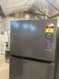 Thumbnail for Transportation damaged TCL TRF491TG 420L Top Mount Refrigerator – Crystal Ash Grey - Second Hand Appliances Geebung