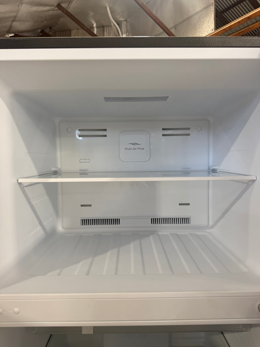 Transportation damaged TCL TRF491TG 420L Top Mount Refrigerator – Crystal Ash Grey - Second Hand Appliances Geebung