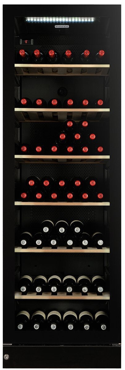 Transportation damaged Vintec 198 Bottle Wine Storage Cabinet V190SG2EBK - Second Hand Appliances Geebung