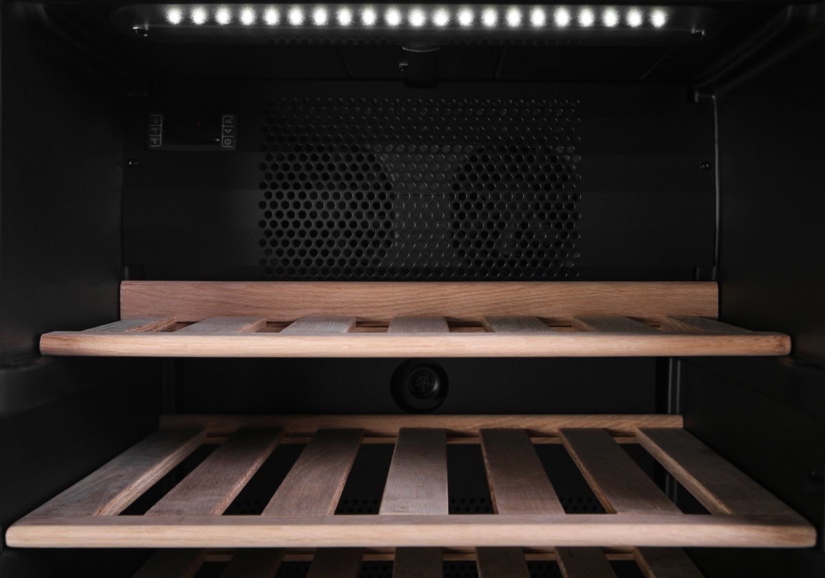 Transportation damaged Vintec 198 Bottle Wine Storage Cabinet V190SG2EBK - Second Hand Appliances Geebung