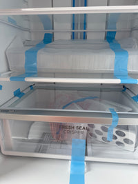 Thumbnail for Buy Transportation damaged Westinghouse 425 L Bottom Mount Fridge – White (WBE4302WCR) |  | [product_variant] | Second Hand Appliances Geebung Brisbane