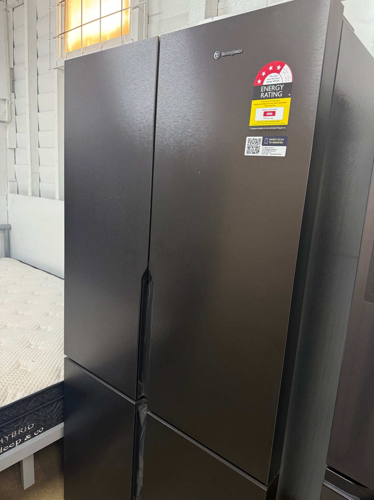 Factory second Westinghouse 564 L Quad-Door French Fridge – Matte Black WQE5600BB - Second Hand Appliances Geebung
