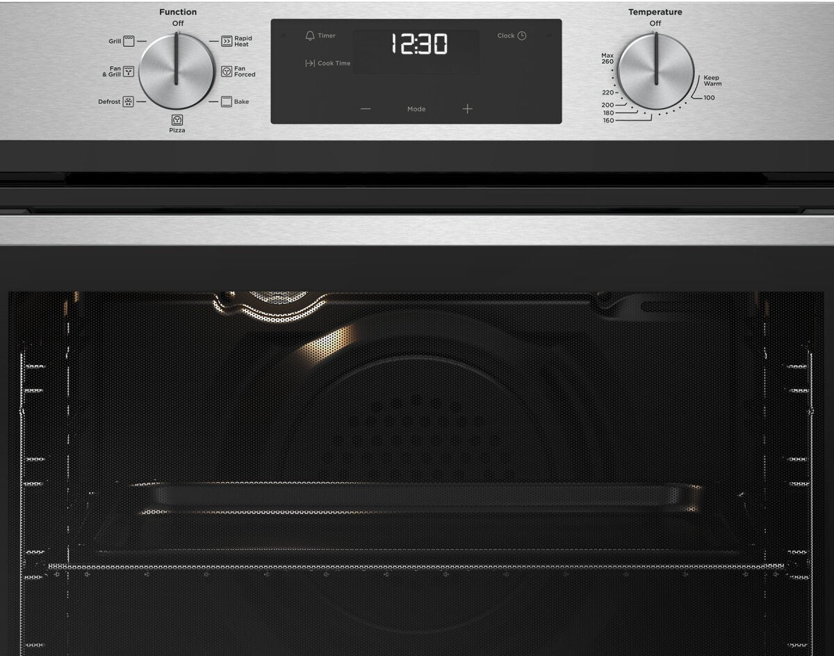 Transportation damaged Westinghouse 60cm Multi-Function Built-In Electric Oven – Stainless Steel WVE6515SD - Second Hand Appliances Geebung
