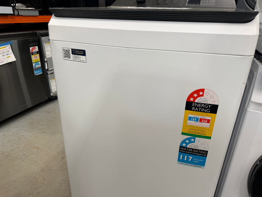 Transportation damaged Westinghouse 8kg Top Load Washing Machine – White (WWT8084J7WA) - Second Hand Appliances Geebung