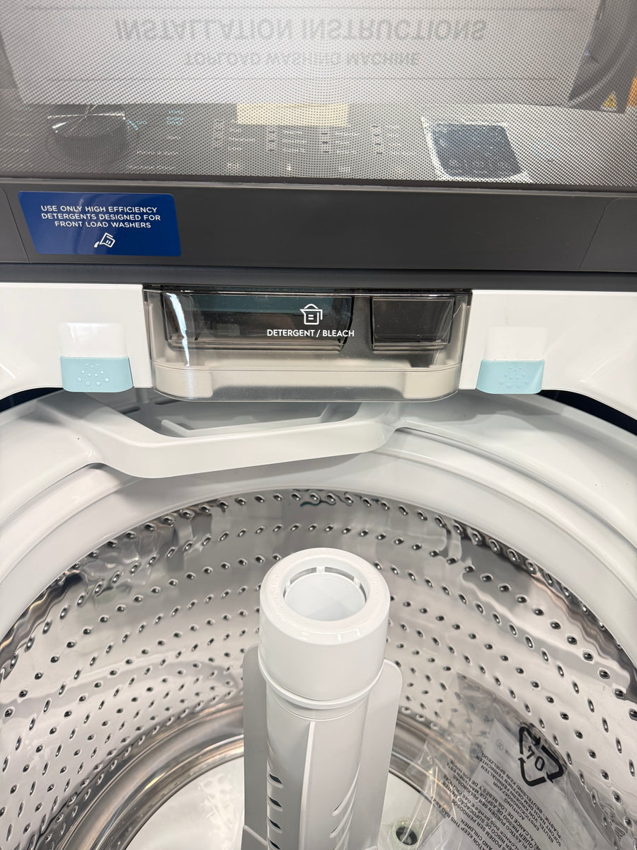 Transportation damaged Westinghouse 8kg Top Load Washing Machine – White (WWT8084J7WA) - Second Hand Appliances Geebung