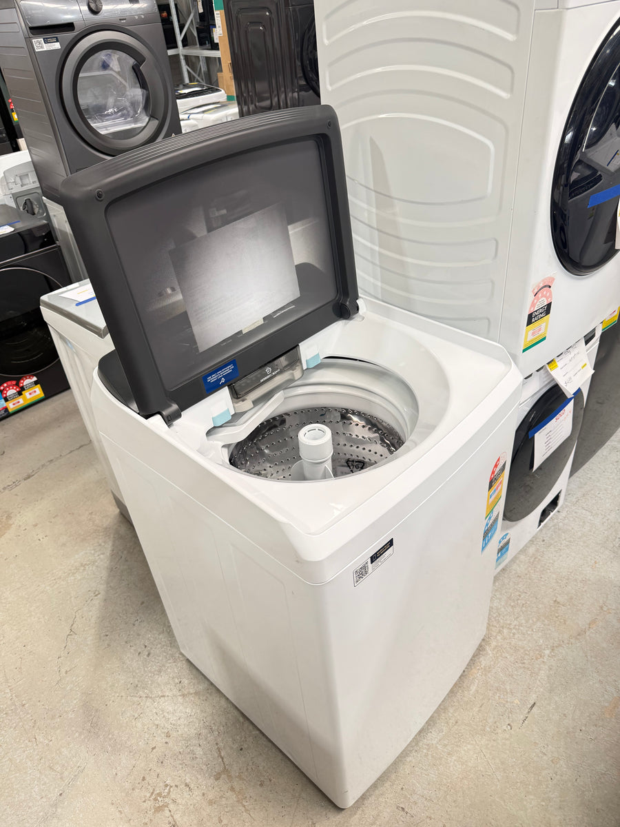 Transportation damaged Westinghouse 8kg Top Load Washing Machine – White (WWT8084J7WA) - Second Hand Appliances Geebung