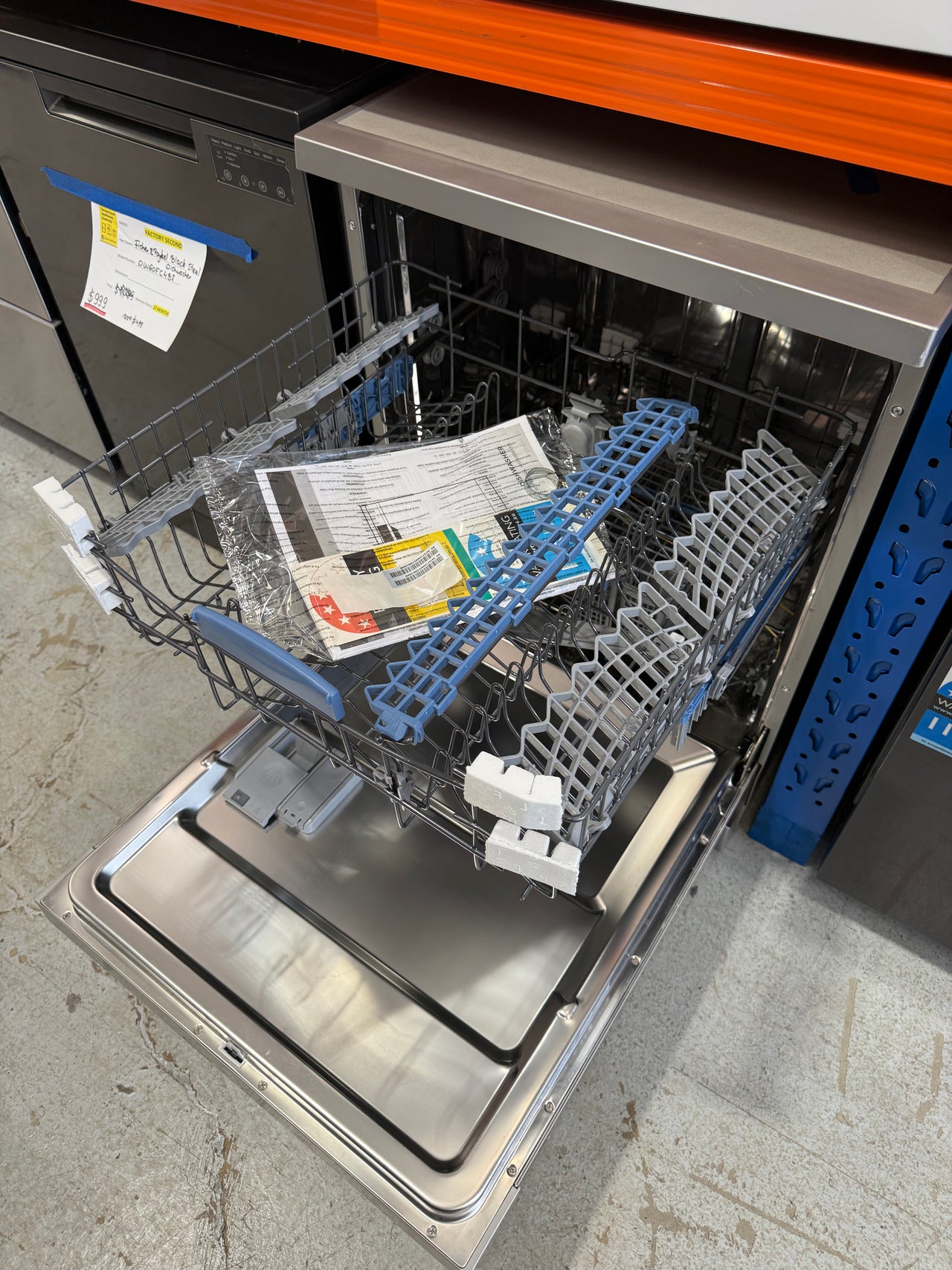 Transportation damaged Westinghouse Freestanding Dishwasher WSF6606XA - Second Hand Appliances Geebung