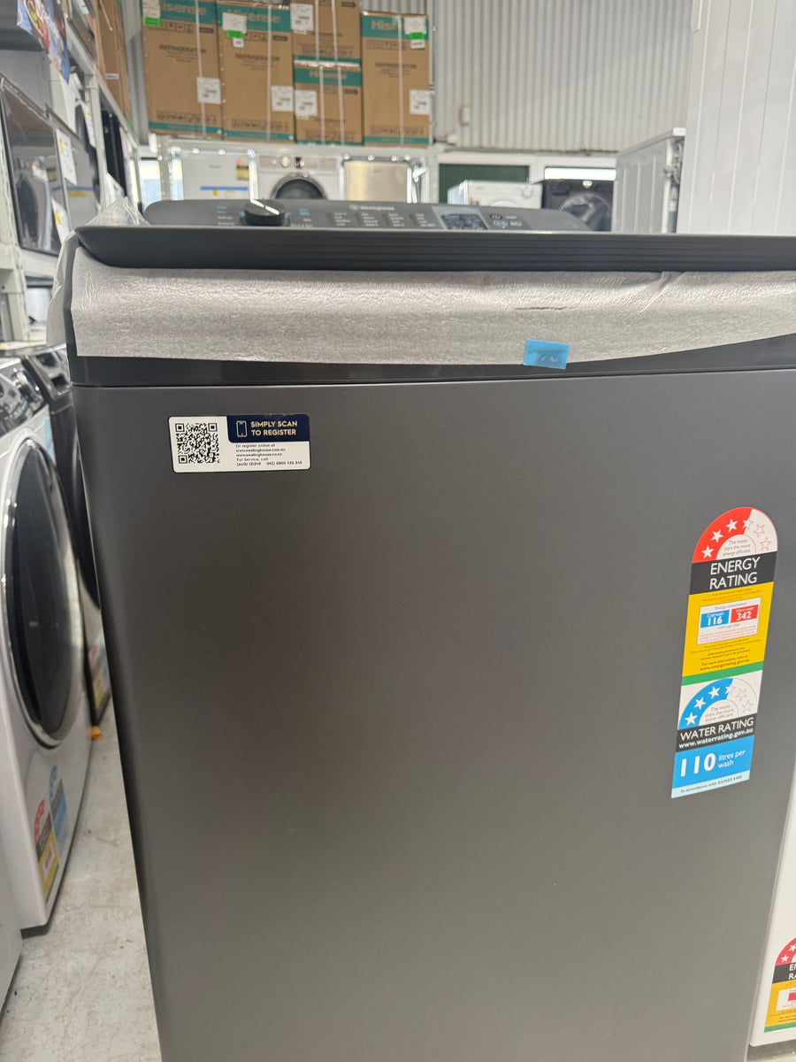 Transportation damaged Westinghouse WWT9084C7SA – 9 kg EasyCare Top Load Washing Machine - Second Hand Appliances Geebung