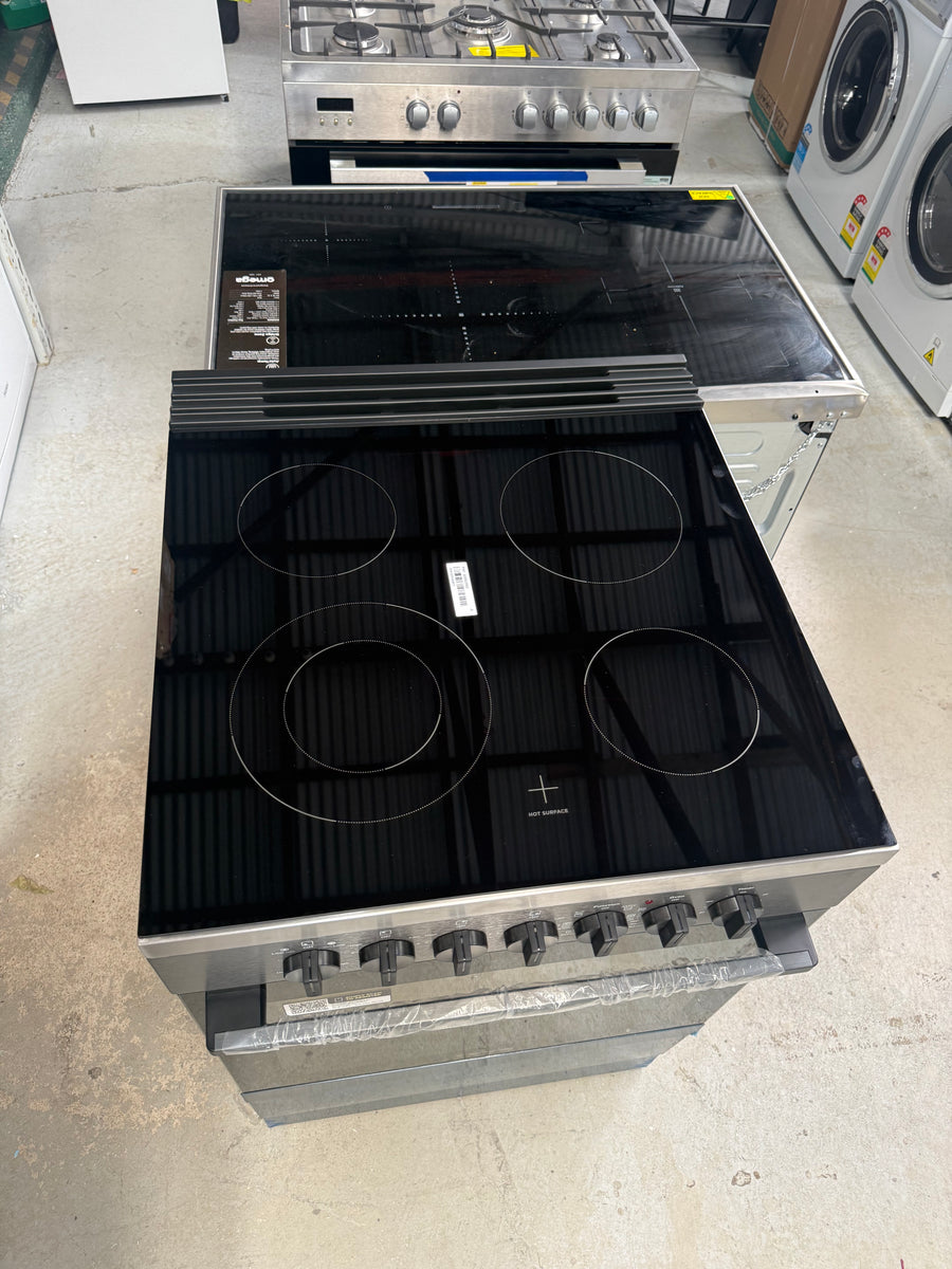 Westinghouse 60cm Electric Freestanding Oven - Dark Stainless Steel WFE646DSCB - Second Hand Appliances Geebung