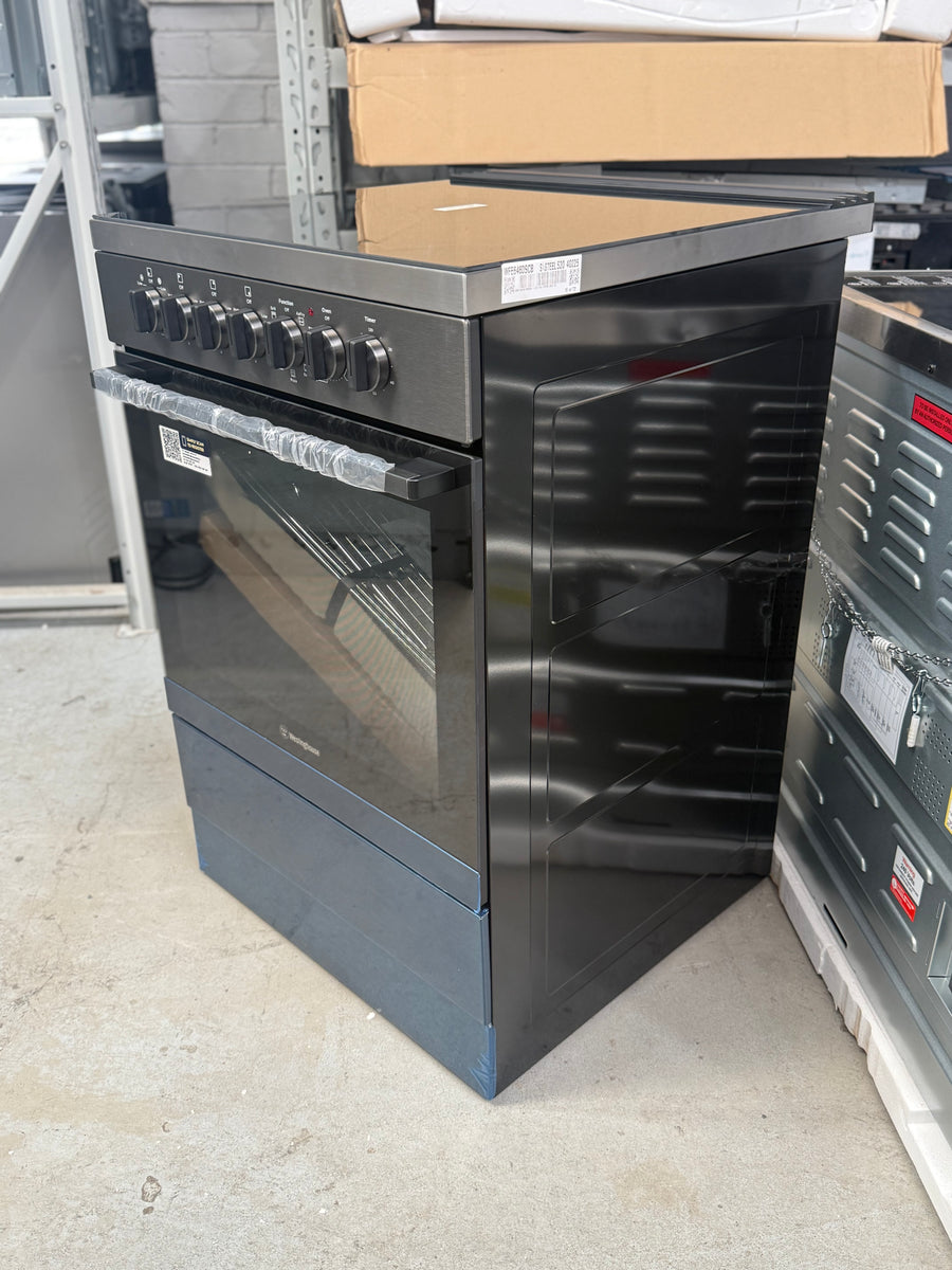 Westinghouse 60cm Electric Freestanding Oven - Dark Stainless Steel WFE646DSCB - Second Hand Appliances Geebung