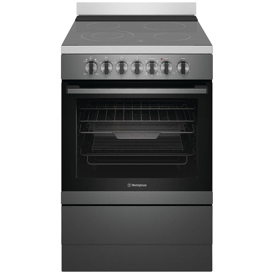 Westinghouse 60cm Electric Freestanding Oven - Dark Stainless Steel WFE646DSCB - Second Hand Appliances Geebung