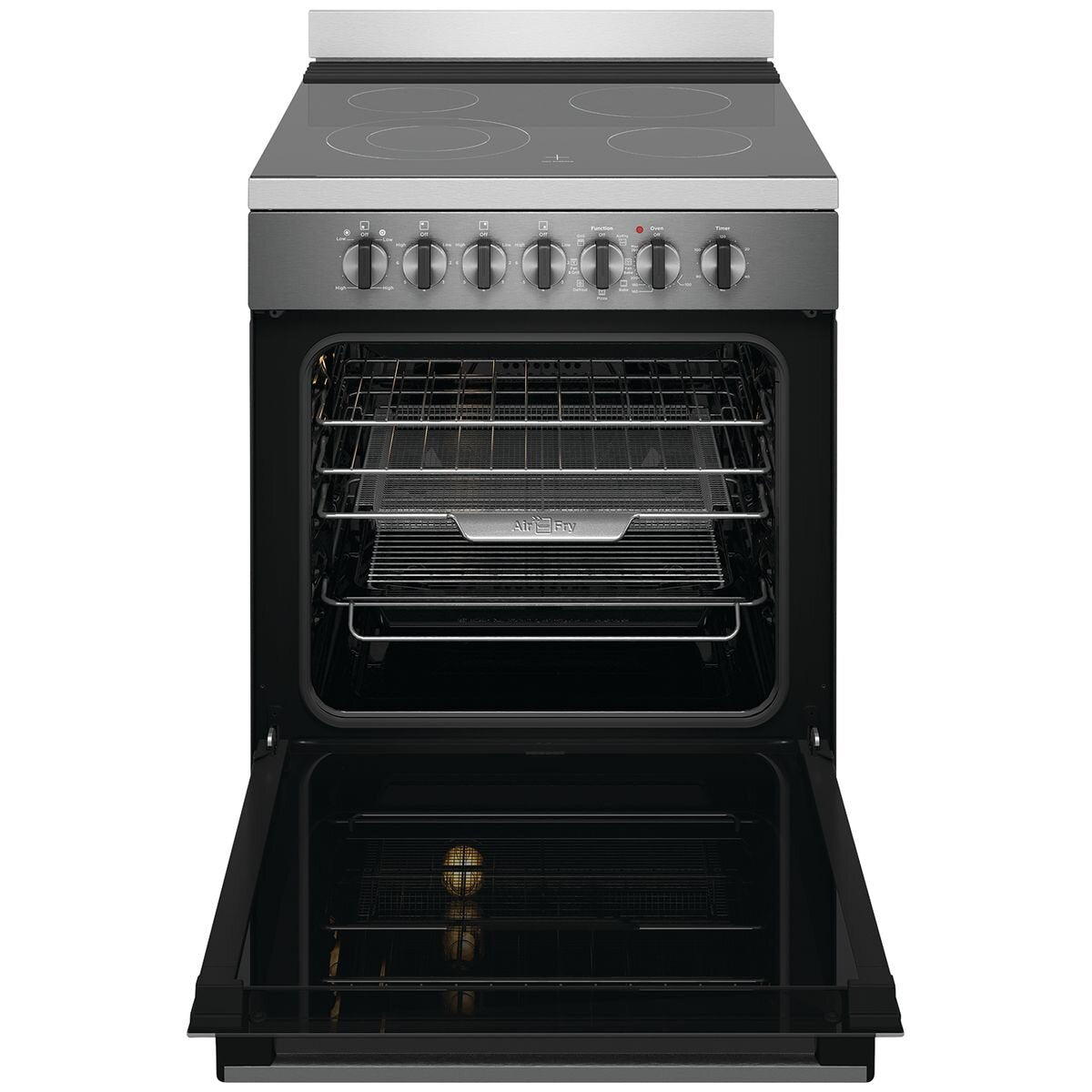 Westinghouse 60cm Electric Freestanding Oven - Dark Stainless Steel WFE646DSCB - Second Hand Appliances Geebung