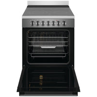 Thumbnail for Westinghouse 60cm Electric Freestanding Oven - Dark Stainless Steel WFE646DSCB - Second Hand Appliances Geebung