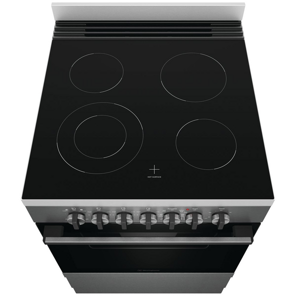 Westinghouse 60cm Electric Freestanding Oven - Dark Stainless Steel WFE646DSCB - Second Hand Appliances Geebung