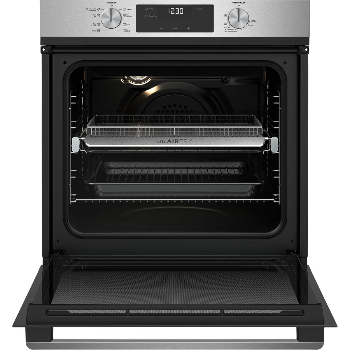 Westinghouse 60cm Multi-Function Oven with AirFry Stainless Steel WVE6516SD - Second Hand Appliances Geebung