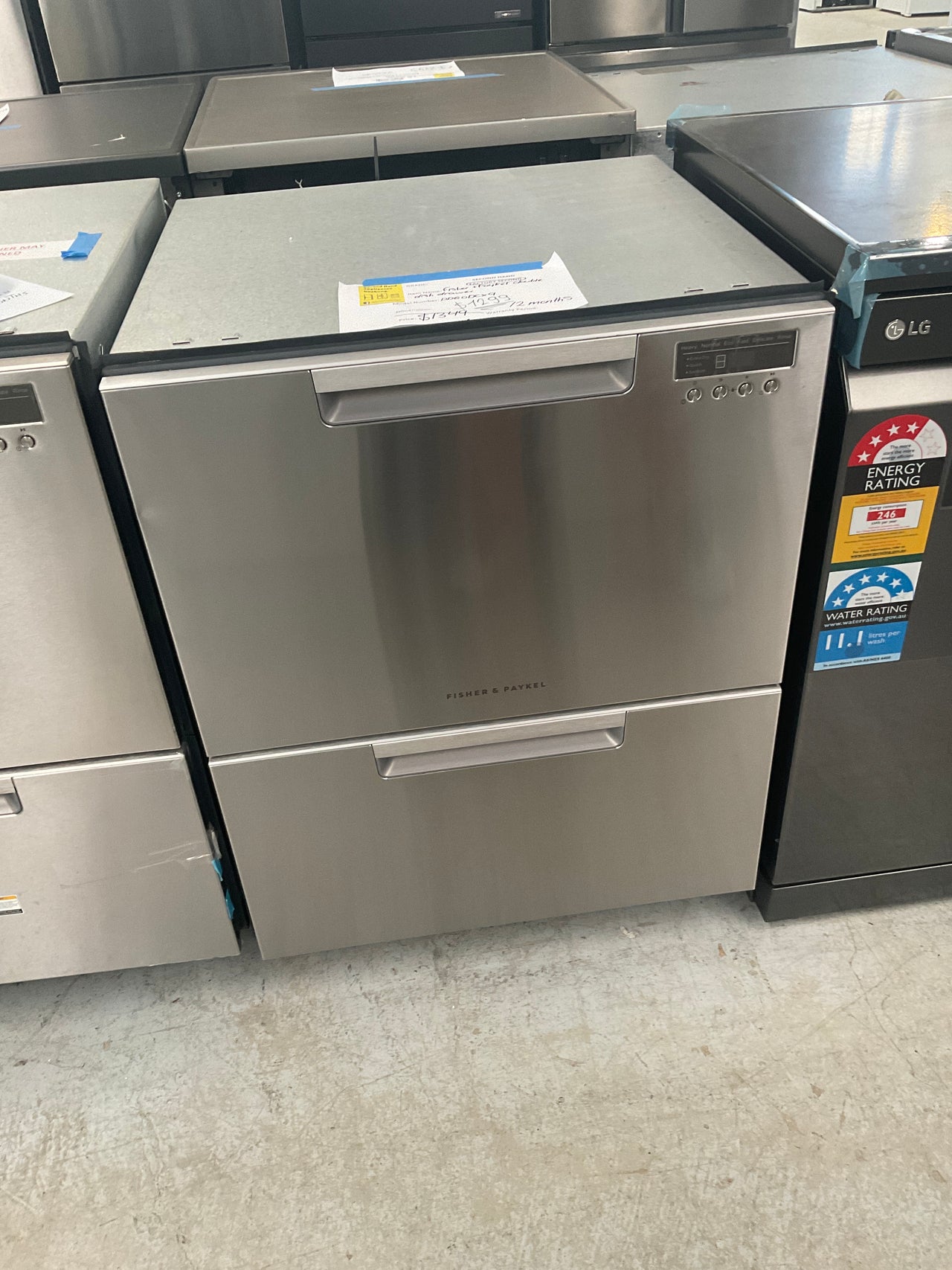 Factory second Fisher&Paykel Double DishDrawer DD60DCX9 - Second Hand Appliances Geebung