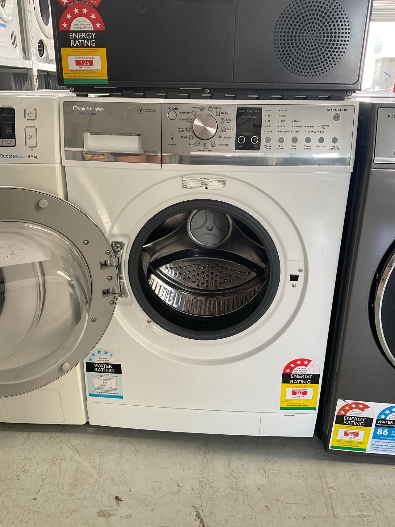 Second hand Fisher & Paykel WH7560P1 7.5kg Front Load Washing Machine - Second Hand Appliances Geebung