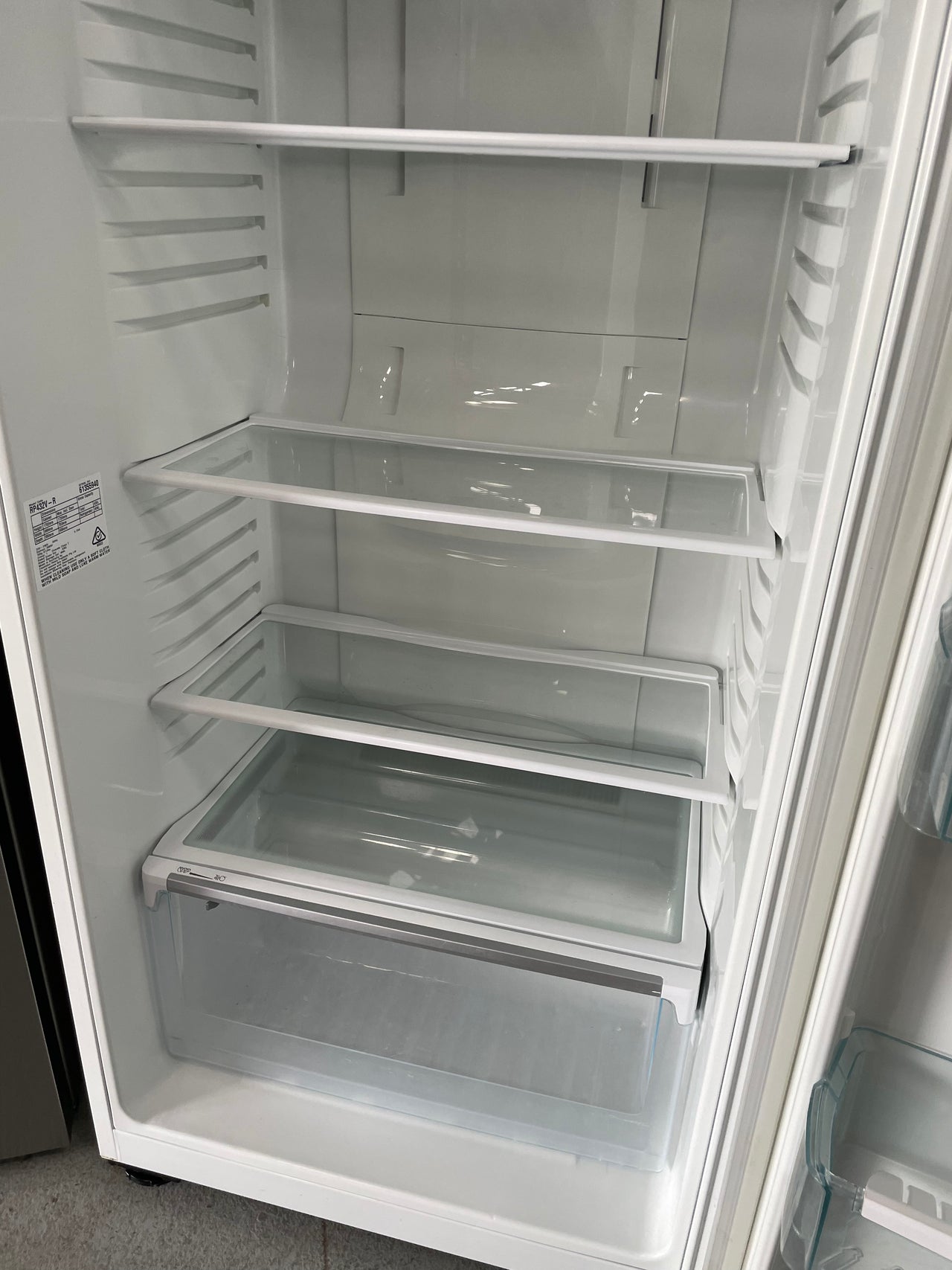 Second hand 430l Westinghouse Vertical fridge RP432V - R - Second Hand Appliances Geebung