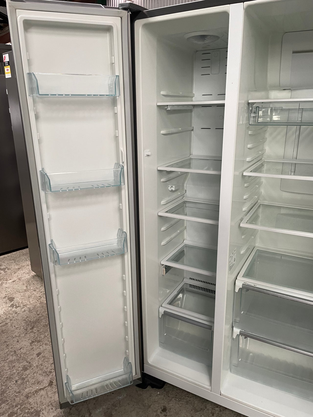 Second hand 700L Westinghouse Side By Side Fridge WSE7000SA - Second Hand Appliances Geebung