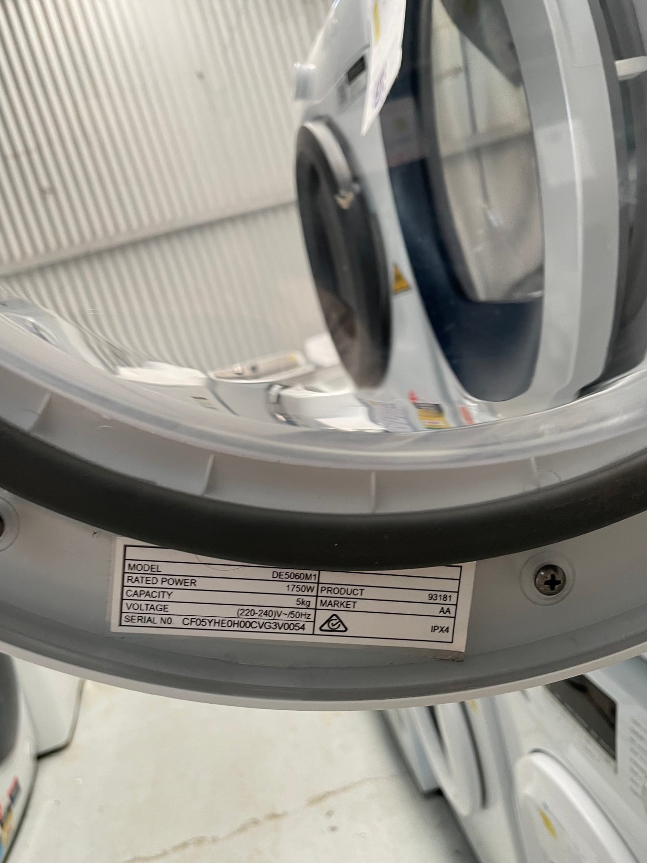 Second hand Fisher & Paykel 5kg Vented Dryer DE5060M1 - Second Hand Appliances Geebung