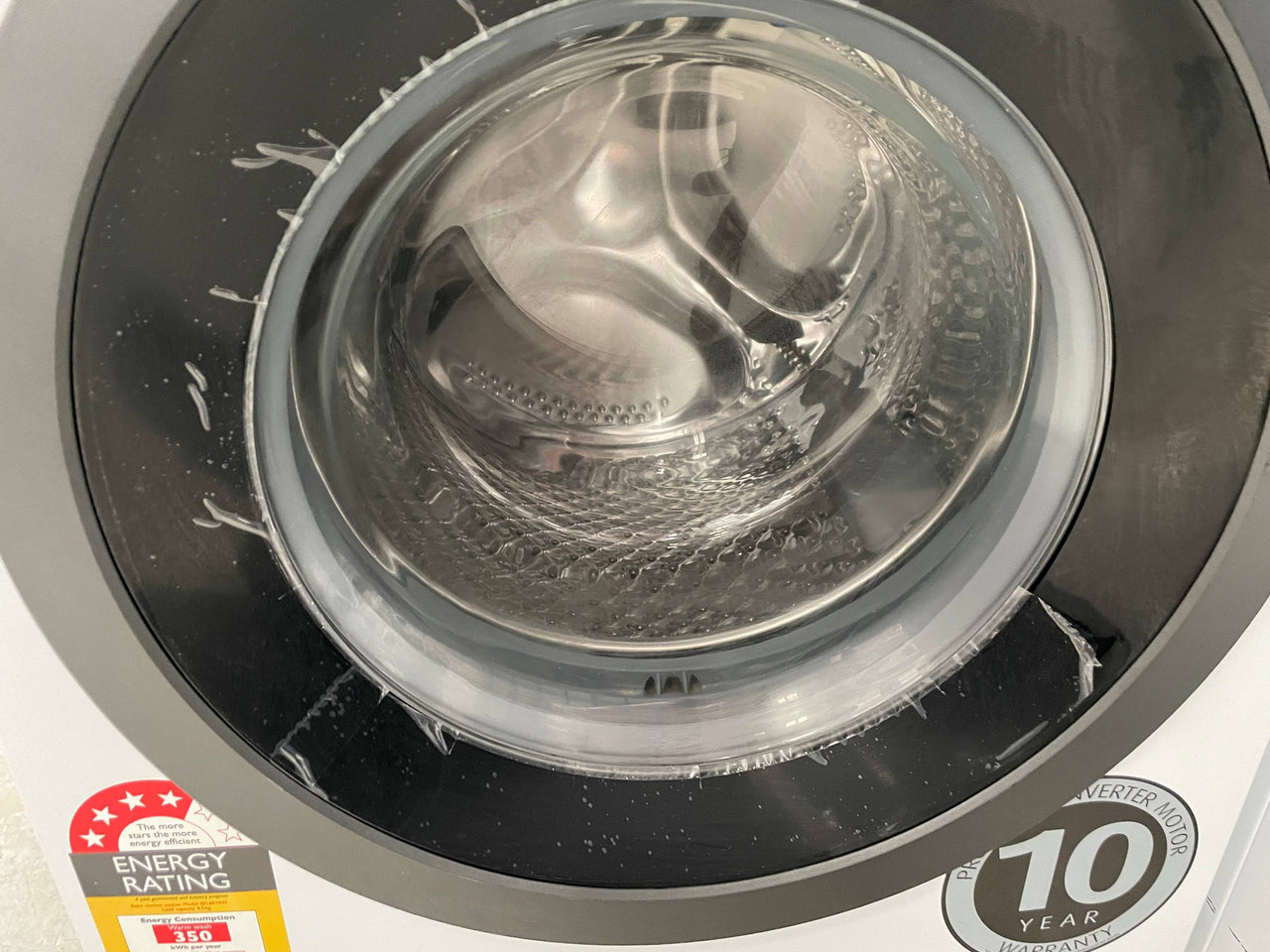 Transportation damaged Beko 8.5kg Front Load Washing Machine BFL8510W