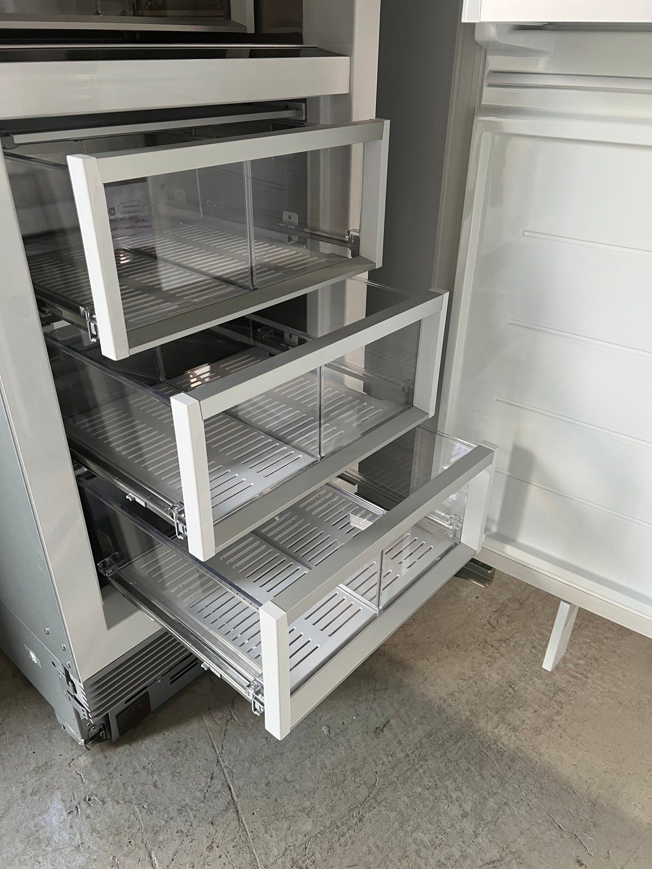 Second hand deals integrated fridge freezer