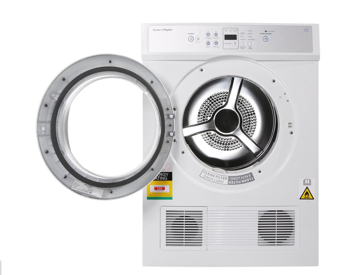 Second hand Fisher & Paykel 5kg Vented Dryer DE5060M1 - Second Hand Appliances Geebung