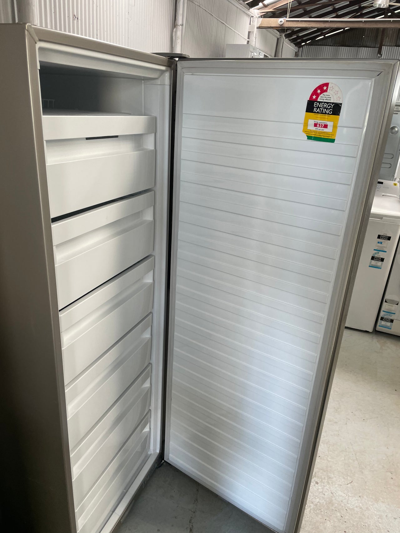 Second hand Fisher&Paykel Upright Freezer E388 - Second Hand Appliances Geebung