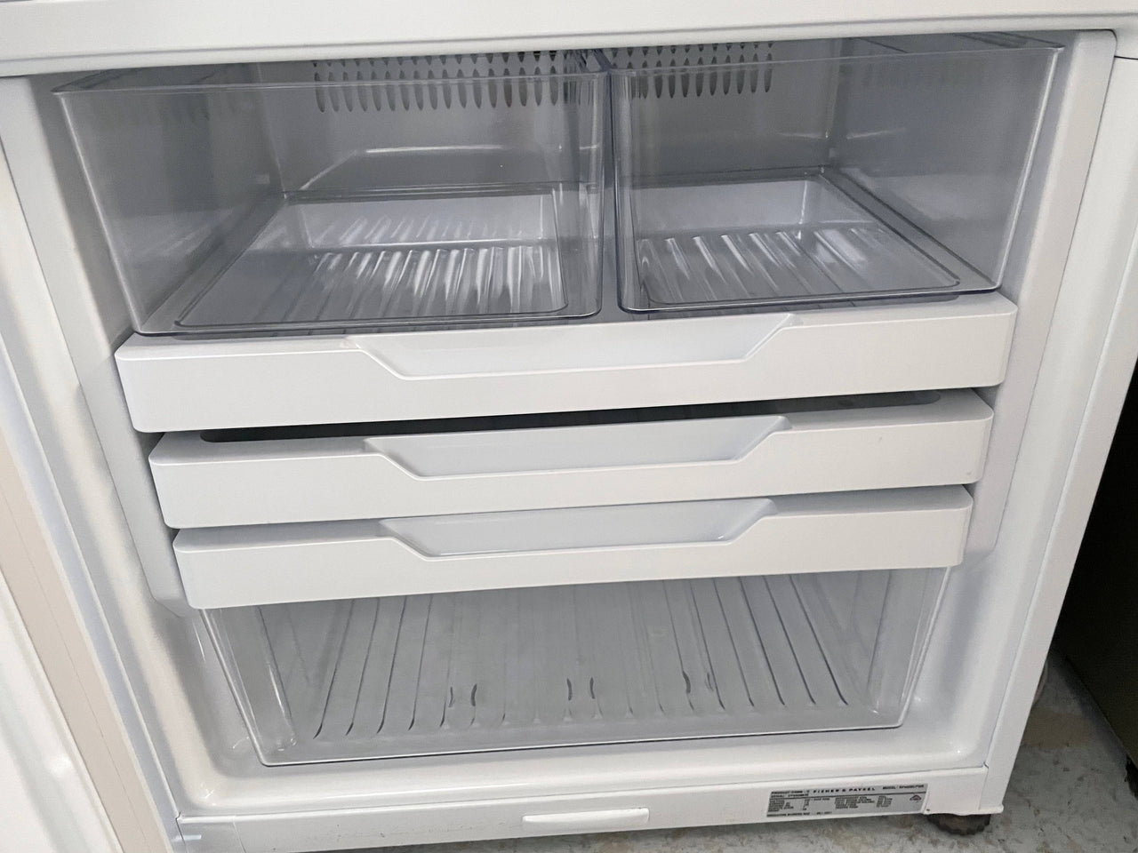 Factory Second Fisher & Paykel 413L ActiveSmart Bottom Mount Fridge RF442BLPW6 - Second Hand Appliances Geebung