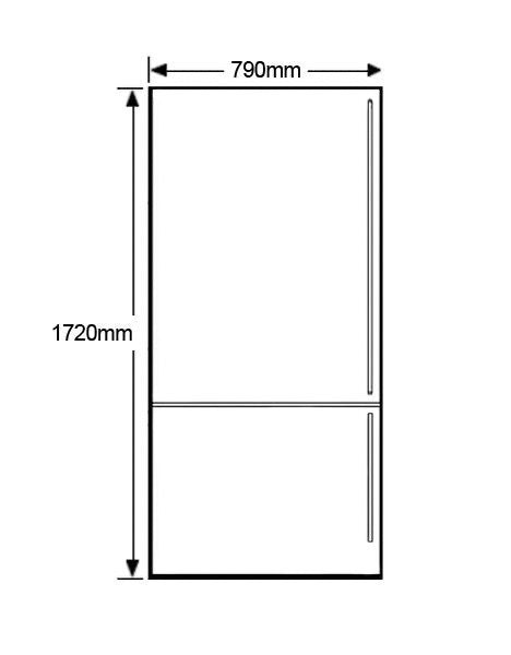 Factory second Fisher & Paykel 519L ActiveSmart Bottom Mount Fridge RF522BLGX6 - Second Hand Appliances Geebung