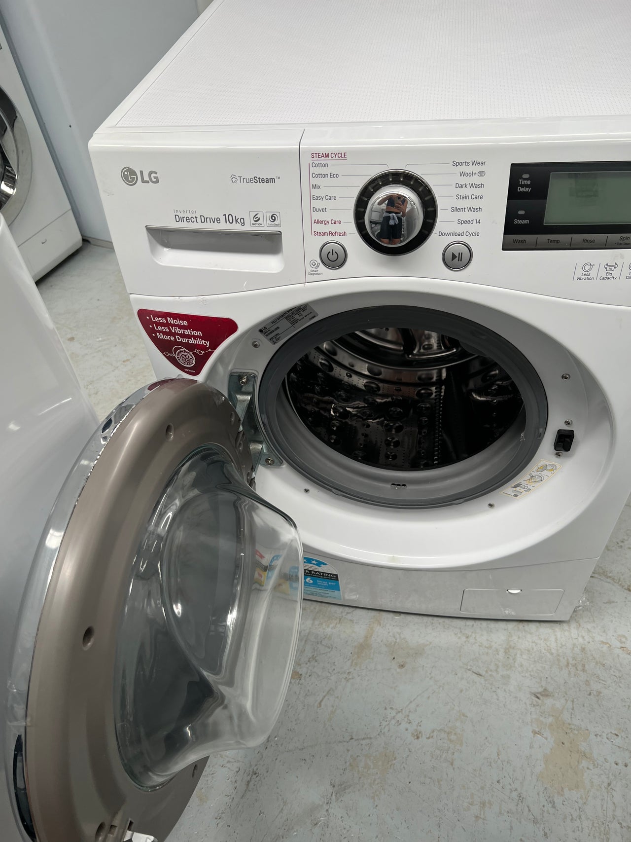 Second hand 10kg LG Front Loader WD1410SBW - Second Hand Appliances Geebung