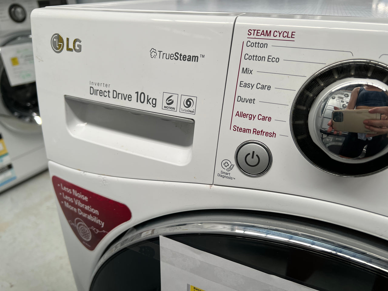 Second hand 10kg LG Front Loader WD1410SBW - Second Hand Appliances Geebung