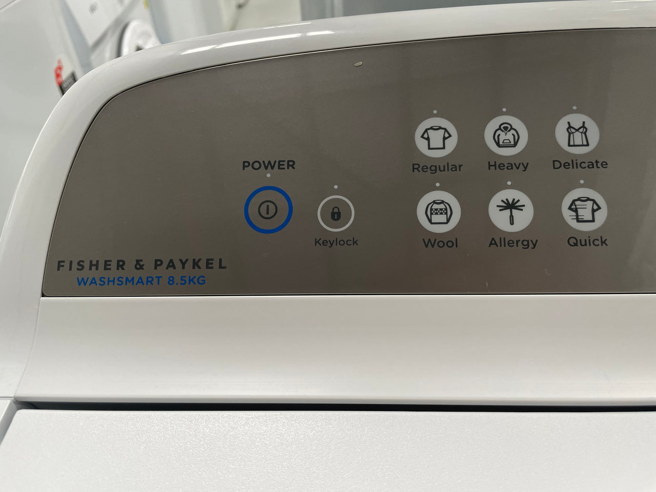 fisher paykel washing machine 8.5 kg