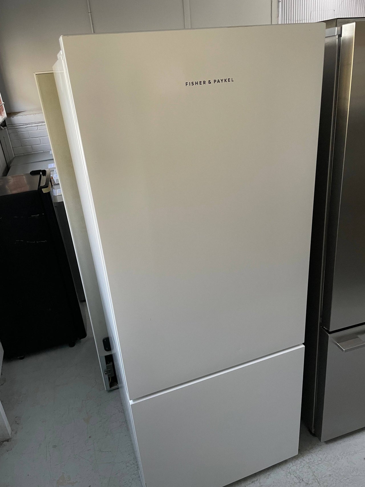 Factory Second Fisher & Paykel 413L ActiveSmart Bottom Mount Fridge RF442BLPW6 - Second Hand Appliances Geebung