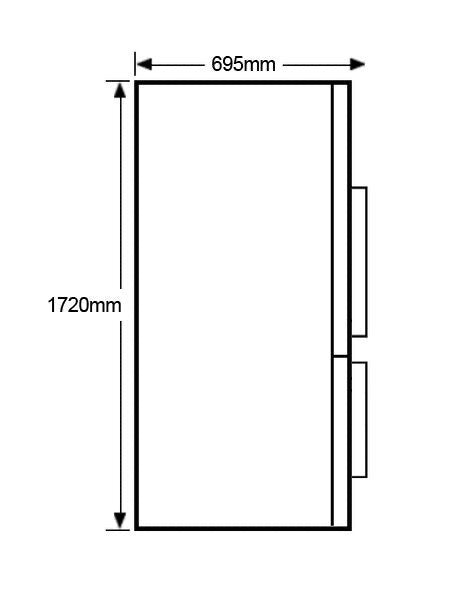 Factory second Fisher & Paykel 519L ActiveSmart Bottom Mount Fridge RF522BLGX6 - Second Hand Appliances Geebung