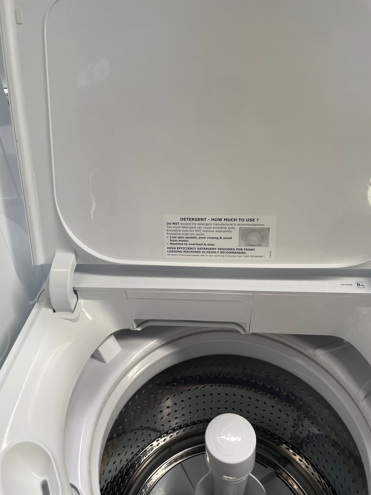 Second hand Simpson 8kg Top Loader Load Washing Machine SWT8063E - Second Hand Appliances Geebung