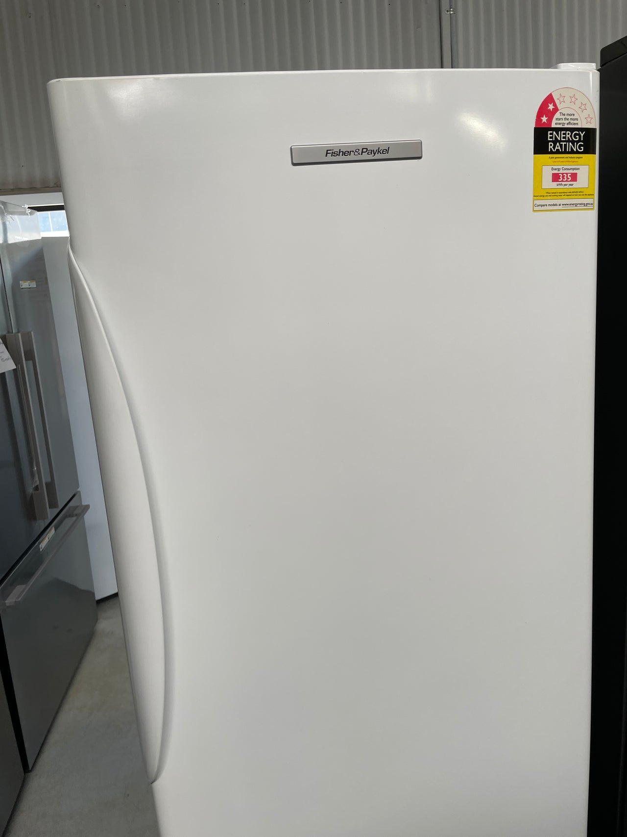 Second hand 451l Fisher&Paykel Upright Fridge E450R - Second Hand Appliances Geebung