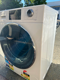 Thumbnail for Factory second Haier HWD8040BW1 8kg/4kg Front Load Washer & Dryer Combo - Second Hand Appliances Geebung