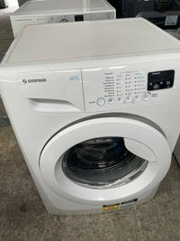 Thumbnail for Second hand Simpson SWF12743 7kg EZI Sensor Front Load Washing Machine - Second Hand Appliances Geebung