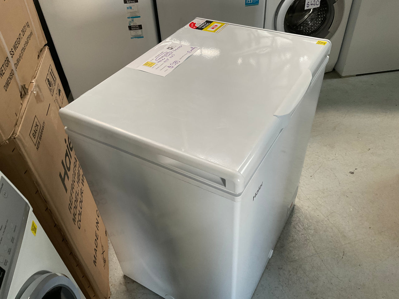 Factory second Haier 143L Chest Freezer HCF143 - Second Hand Appliances Geebung