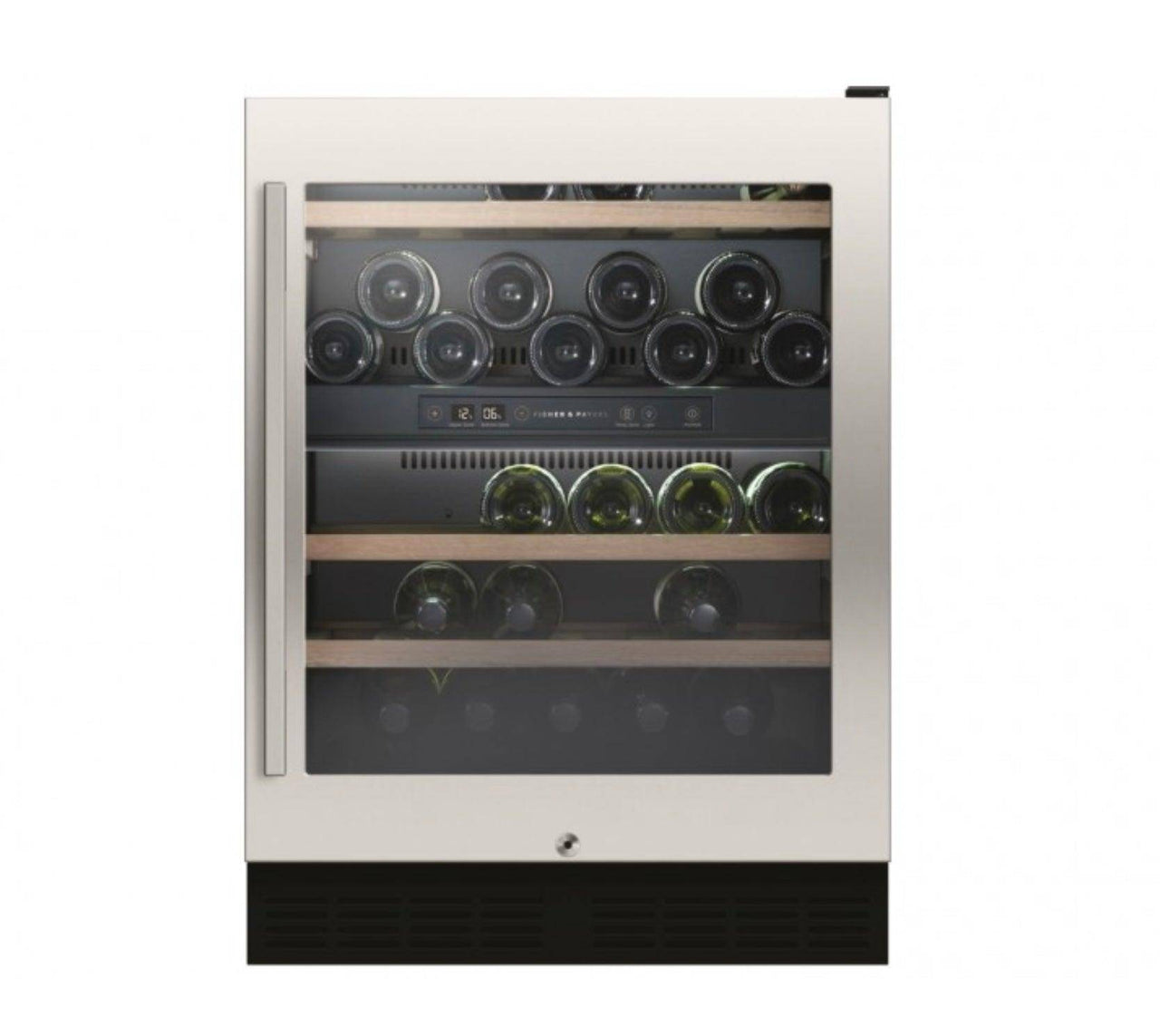 Factory second Fisher & Paykel 32 Bottle Dual Zone Wine Cabinet RS60RDWX1 - Second Hand Appliances Geebung