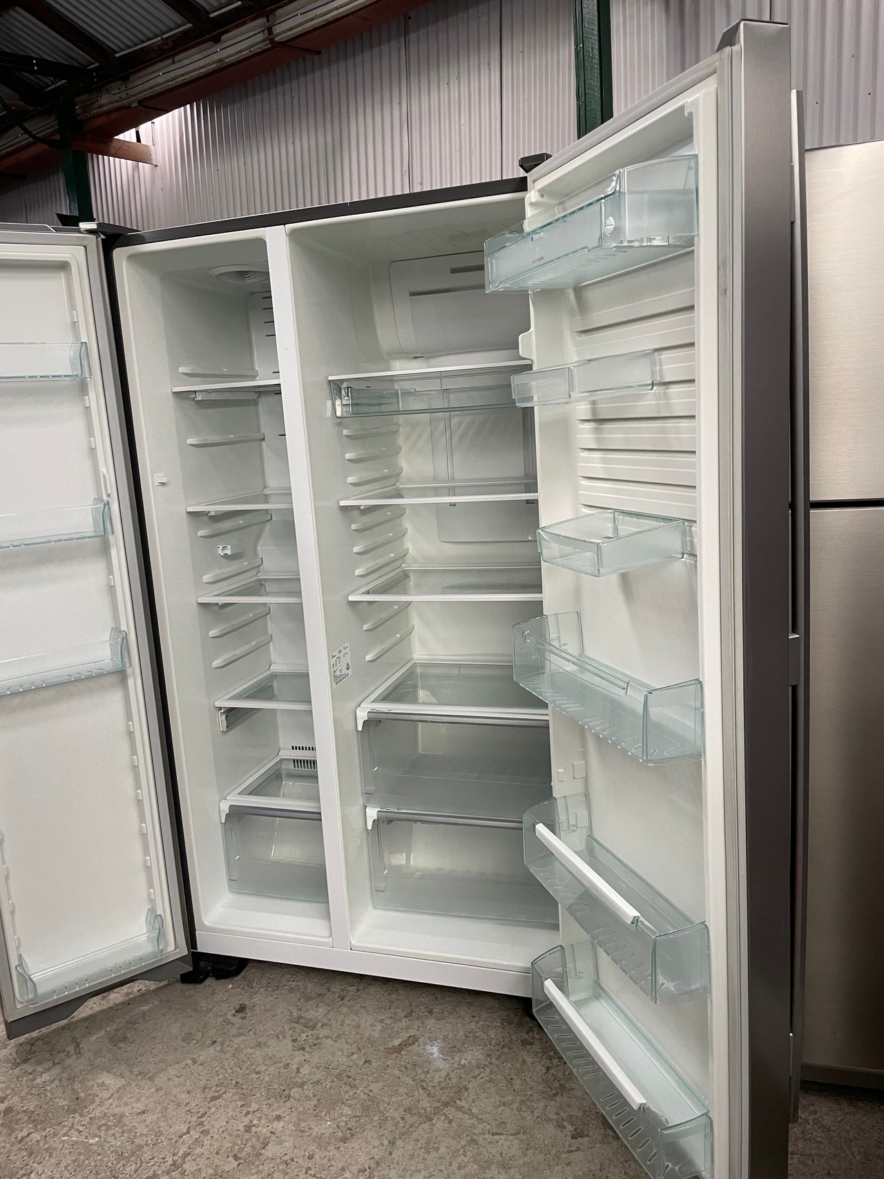 Second hand 700L Westinghouse Side By Side Fridge WSE7000SA - Second Hand Appliances Geebung