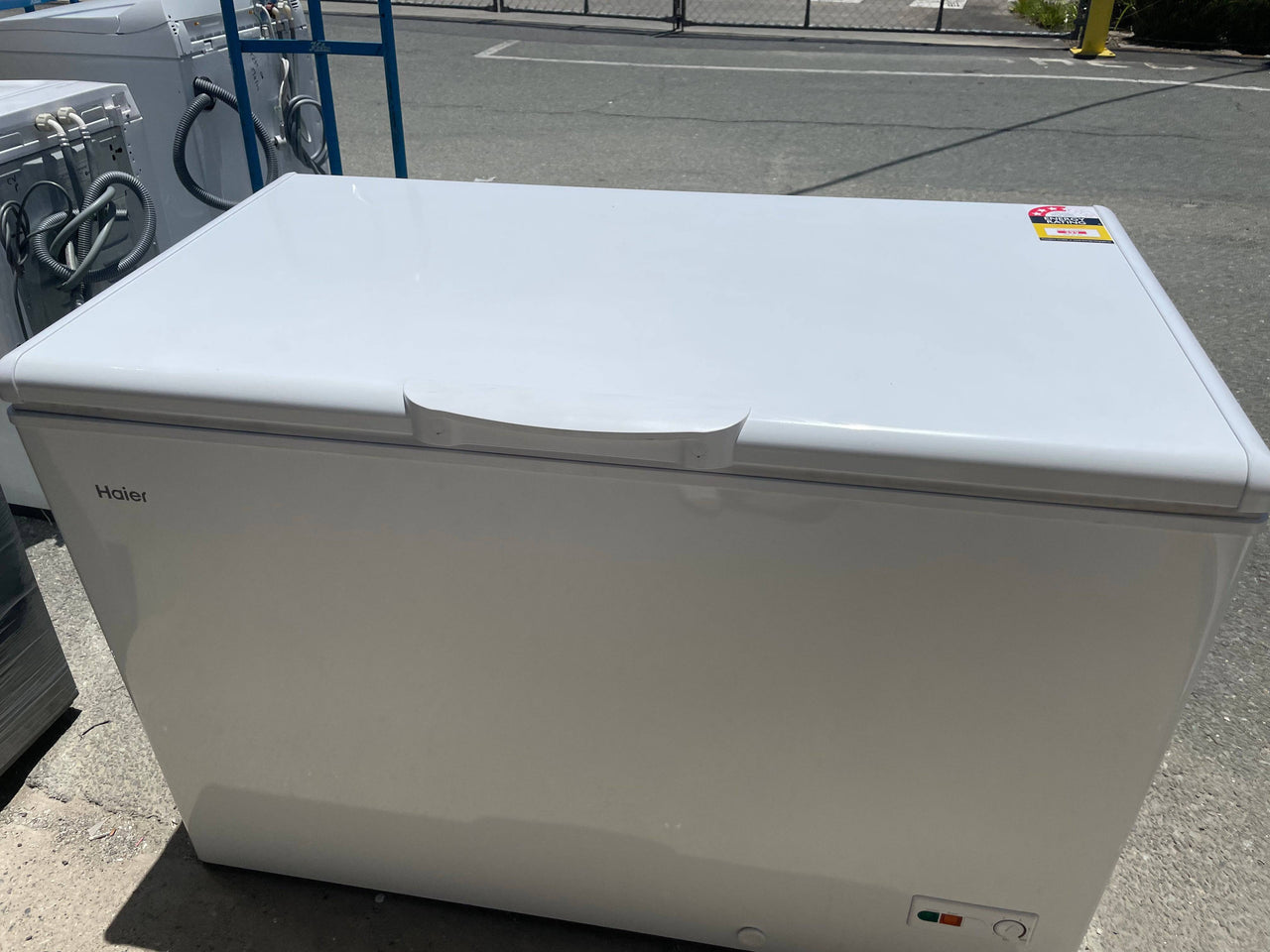 Factory second Haier 373L Chest Freezer HCF384W2 - Second Hand Appliances Geebung