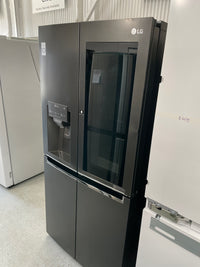 Thumbnail for Second hand LG 508L SLIM FRENCH DOOR FRIDGEMATTE BLACK FINISH GFV570MBL - Second Hand Appliances Geebung