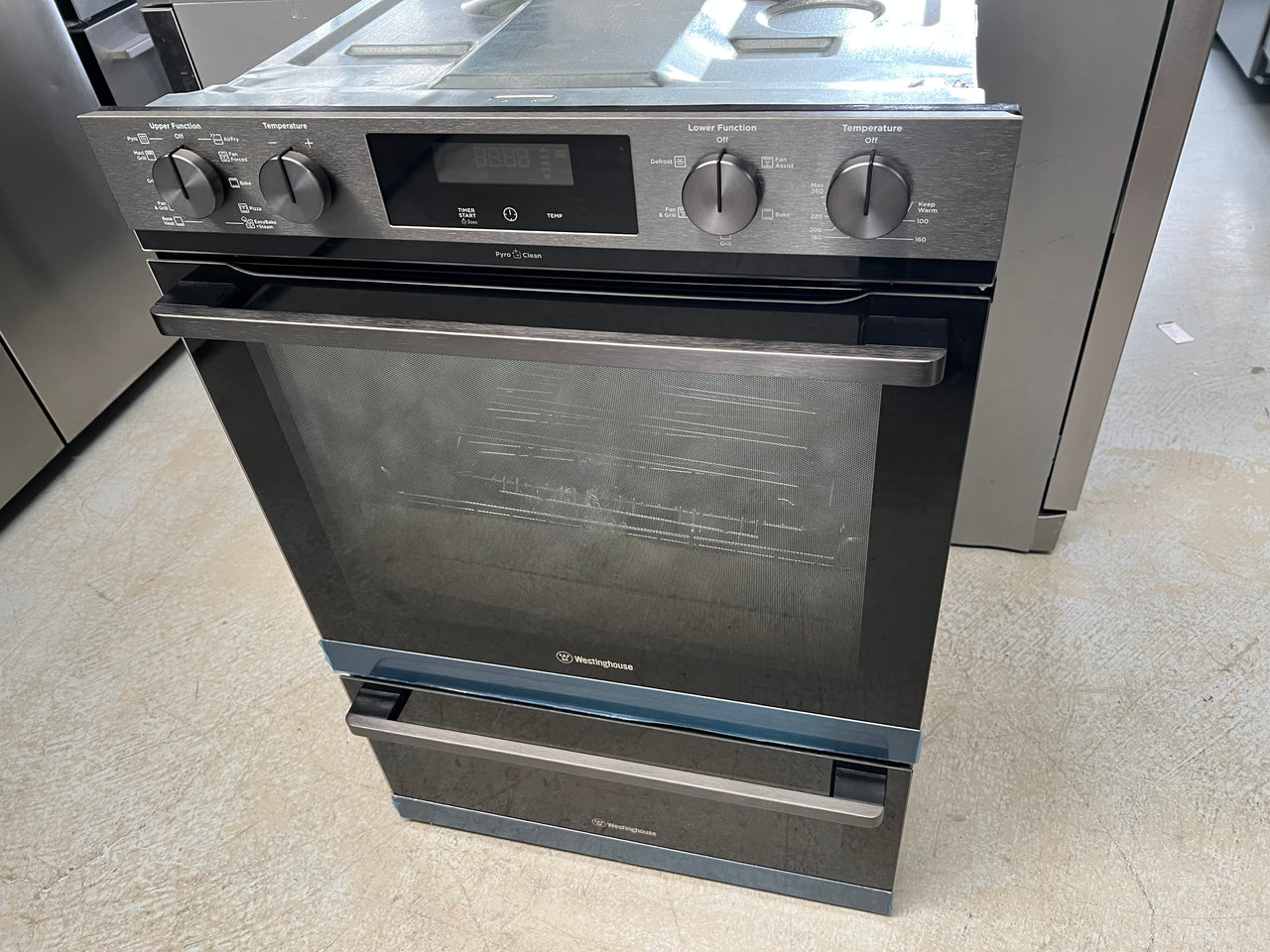 westinghouse electric double oven