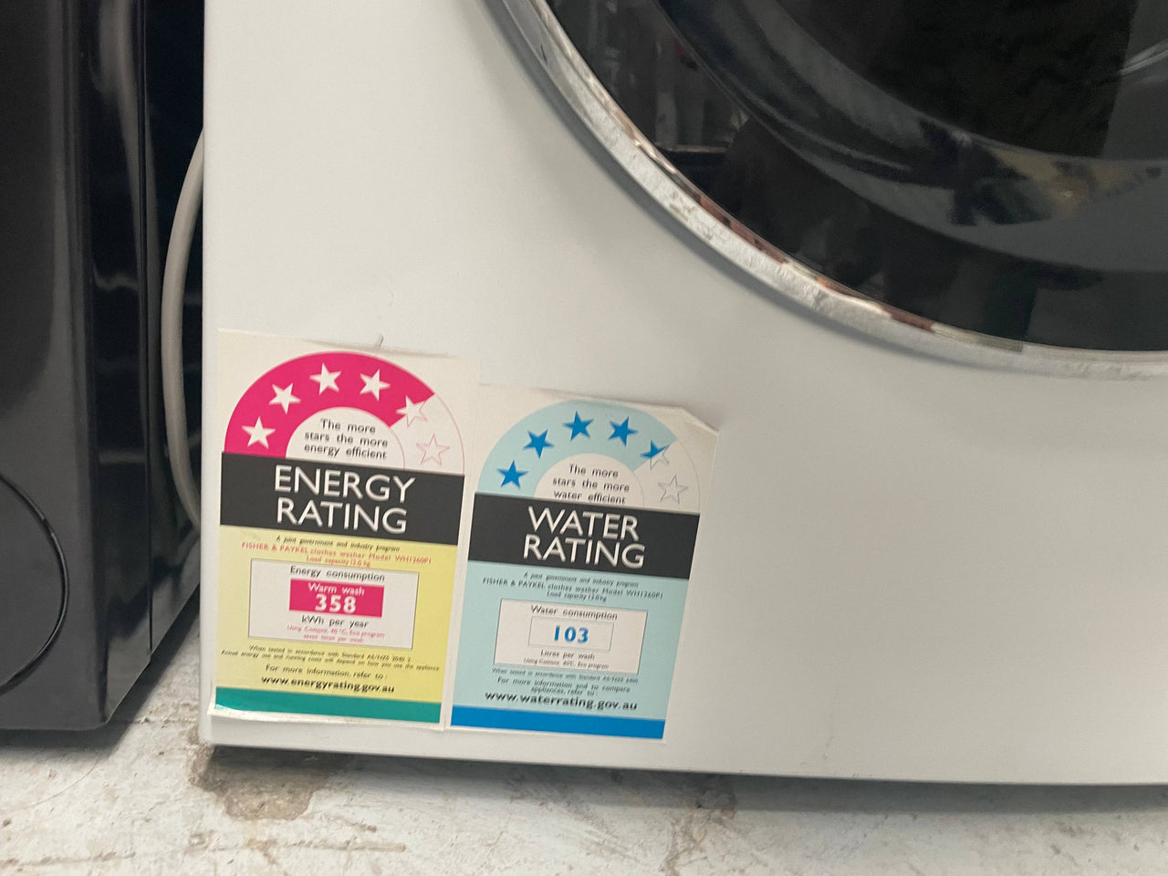 Factory Second Fisher & Paykel 12kg WashSmart Front Load Washing Machine - Second Hand Appliances Geebung
